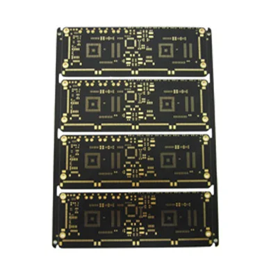 PCB de ouro de imersão preta de 6 camadas