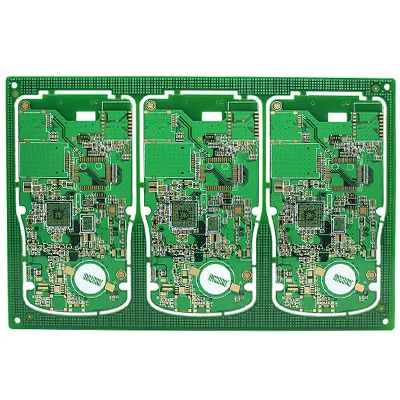Placa de circuito PCB de imersão em ouro controlada por impedância de 6 camadas da placa de circuito