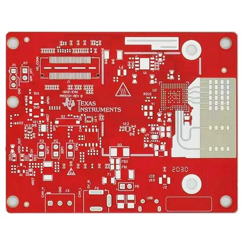Placa de circuito de pcb de radar de onda milimétrica