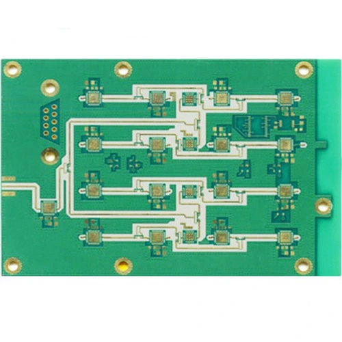 Placa híbrida de microondas de alta frequência de PCB